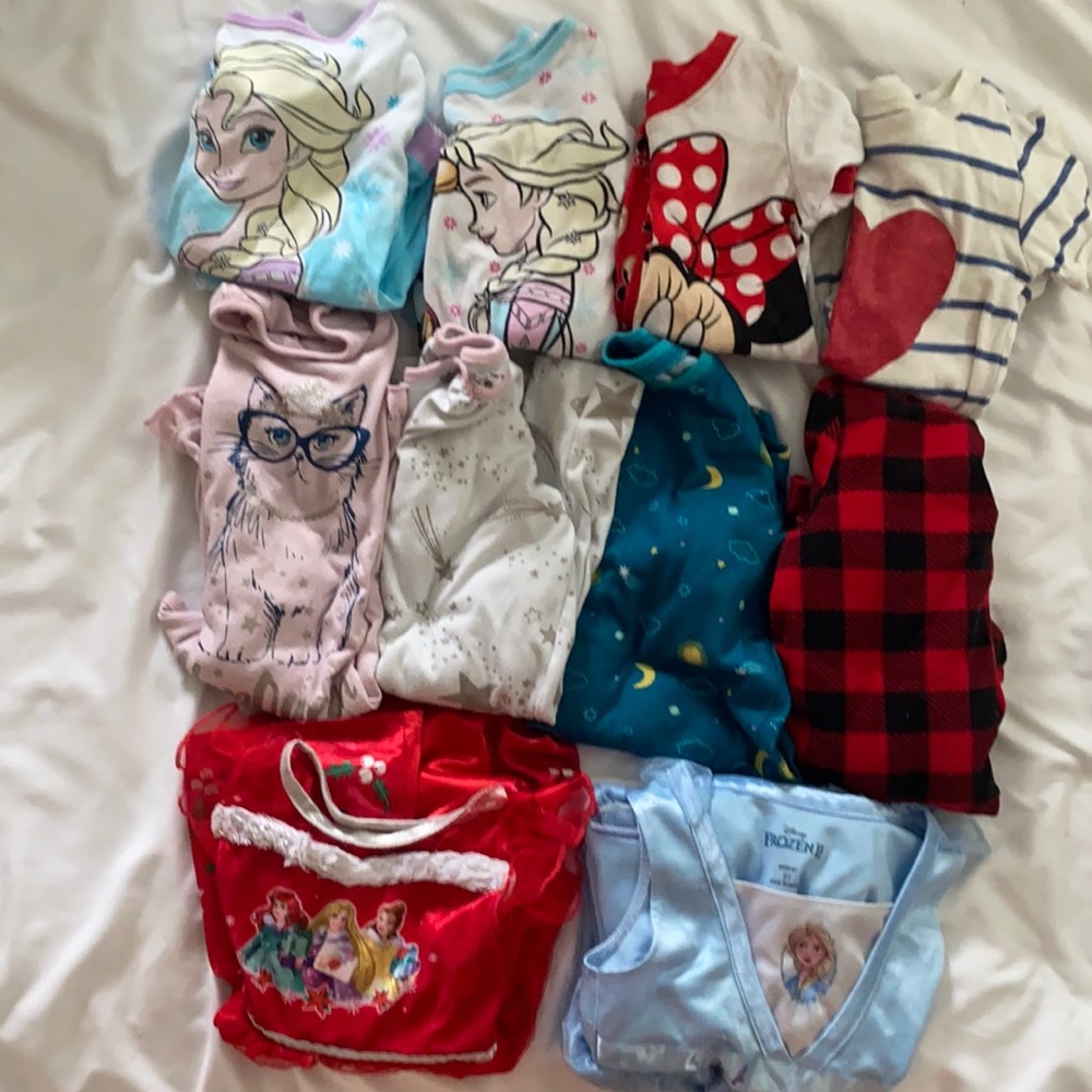 Girl jammie lot